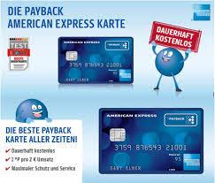 PAYBACK American Express Karte