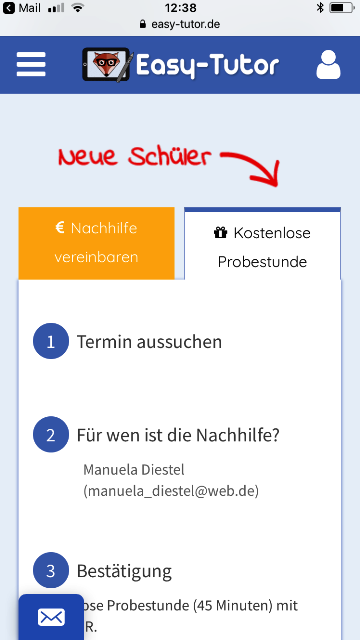 Anzeige - Online Nachhilfe Mit Easy-Tutor - Manuela´s Bunte Welt