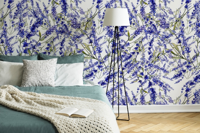 Fototapete Lavendel Im Schlafzimmer Quelle Myloview De Manuelas Bunte Welt