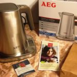 Wasserkocher Premium Line 7 Series von AEG - Anzeige